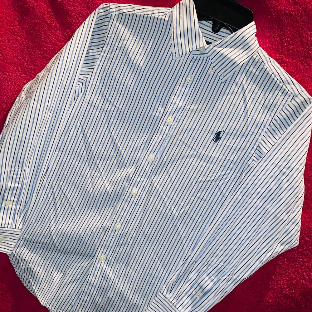 Boys Ralph Lauren Polo button down long sleeve
